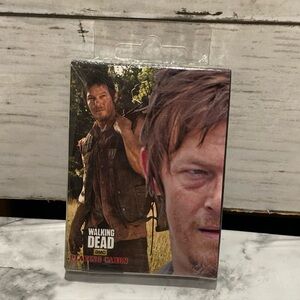The Walking Dead AMC Playing Cards Daryl Dixon Cardinal NEW SEALED